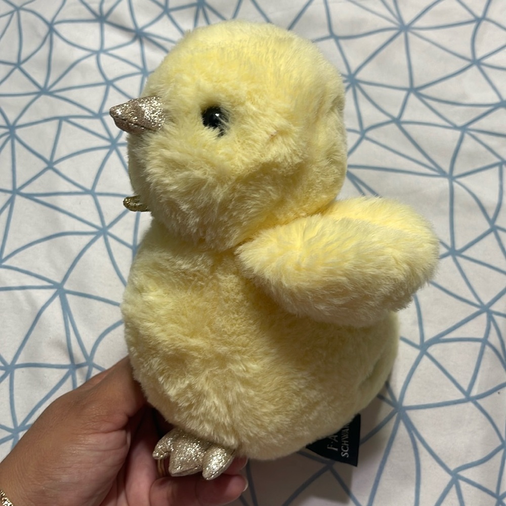 Push cozy little penguin toy